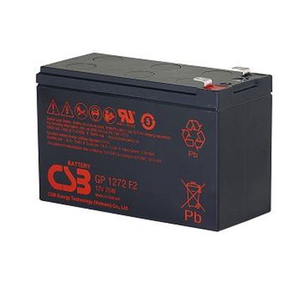 Picture of CSB 12v 7.2Ah 25W General Purpose Security Battery for Alarm Systems,
