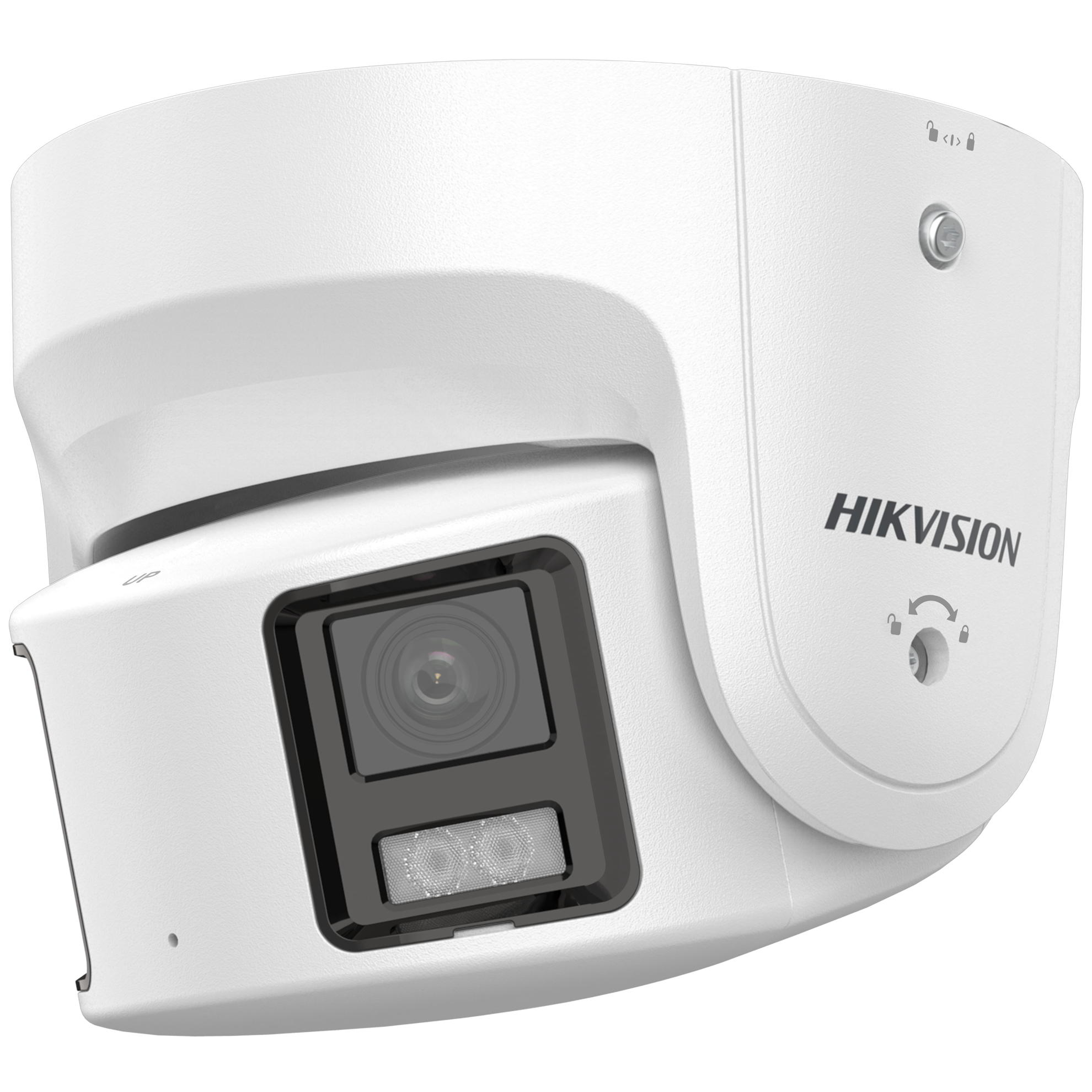 HIKVISION 8MP Panoramic 180 Degree 4K ColorVu Turret Network Camera