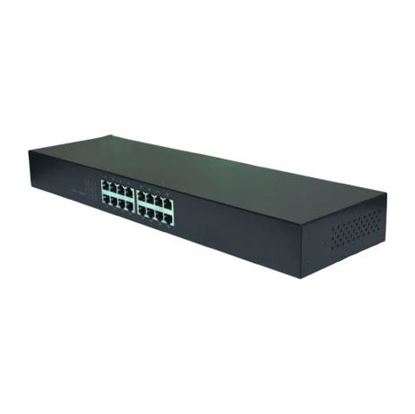 Picture of EDIMAX 16 Port 10/100/1000 Gigabit Rack-mount Unmanaged Switch.