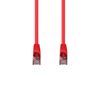 Picture of DYNAMIX 10m Cat6A S/FTP Red Slimline Shielded 10G Patch Lead.
