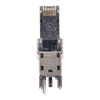 Picture of DYNAMIX RJ45 STP Cat6A 10G Tooless Flexible Plug. Works with both