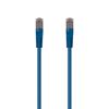 Picture of DYNAMIX 1m Cat6A S/FTP Blue Slimline Shielded 10G Patch Lead.