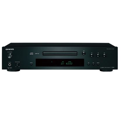 Picture of ONKYO Stunning Fidelity CD Player. Vector linear shaping circuitry.