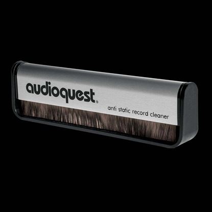 Picture of AUDIOQUEST Anti-Static Record Brush. Highly conductive carbon