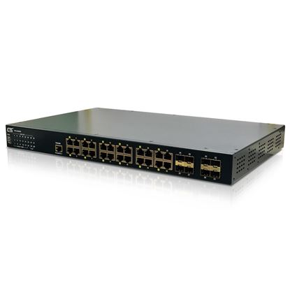 Picture of CTC UNION 24 Port Gigabit Industrial Central Managed Switch.