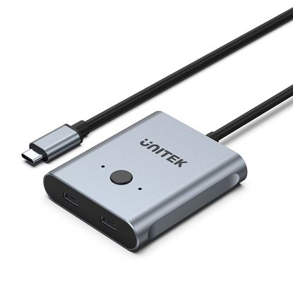 Picture of UNITEK USB-C Bi-directional Switch. Supports up to 4K@144Hz.