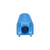Picture of DYNAMIX BLUE RJ45 Strain Relief Boot - Slimline with Clip Protector