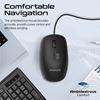 Picture of PROMATE Eronomic Wired Multimedia Keyboard & Mouse.