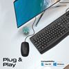 Picture of PROMATE Eronomic Wired Multimedia Keyboard & Mouse.
