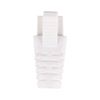 Picture of DYNAMIX WHITE RJ45 Strain Relief Boot - Slimline with Clip Protector