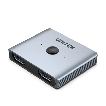 Picture of UNITEK HDMI Bi-directional Switch. Supports up to 8K@60Hz UHD.