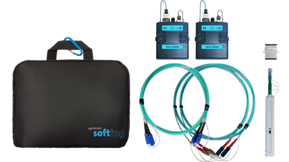 Picture of ** Stock Clearance ** FIBERXPERT Multimode Fiber Adapter 850/1300nm Testing Kit.