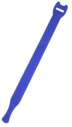 Picture of DYNAMIX Hook & Loop Cable Tie, 200mm x 13mm, BLUE Colour