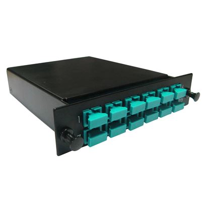 Picture of DYNAMIX MPO OM3/4 12 Port SC Simplex Multimode 12 Fibre