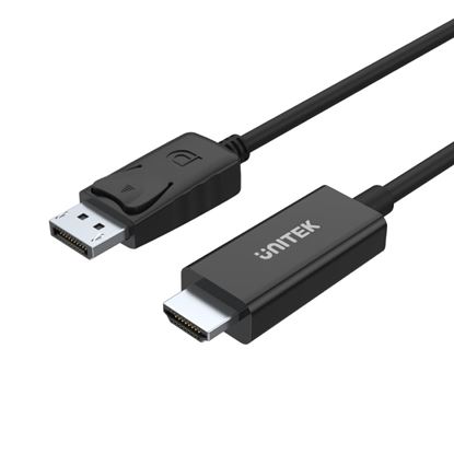 Picture of UNITEK 1.8m DisplayPort to HDMI Cable. Supports FHD up to 1920x1200