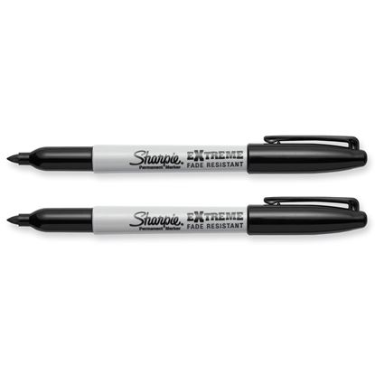 Picture of SHARPIE Extreme Permanent Marker with Fine Point Tip. 2-Pack