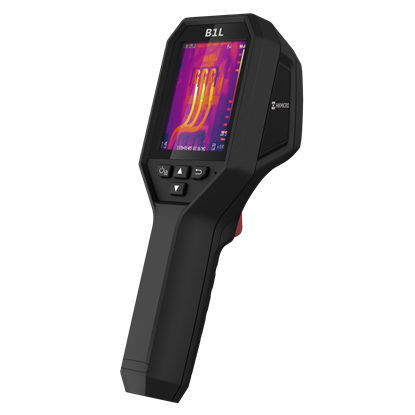 Picture of HIKMICRO B1L Handheld WiFi Thermal Imaging Camera. 3.2" LCD Screen.