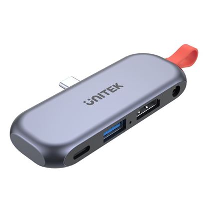 Picture of UNITEK 4-in-1 USB Hub for iPad Pro Hub. Includes 1 x USB-A Port,1 x