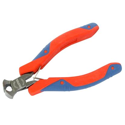 Picture of GOLDTOOL 110mm End Nipper Polished CRV Precision Plier. 11mm