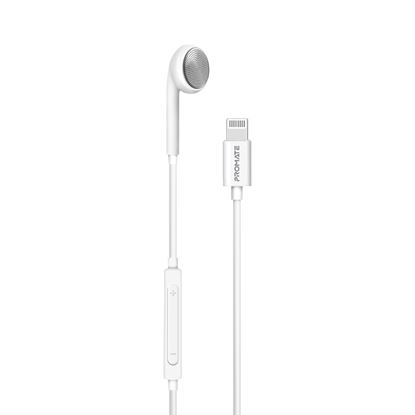 Picture of PROMATE Apple MFI Certified HiFi Wired Mono Earbud with Call Button