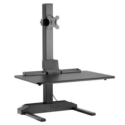 Picture of BRATECK Electric Height Adjustable Sit-Stand Desk Converter .