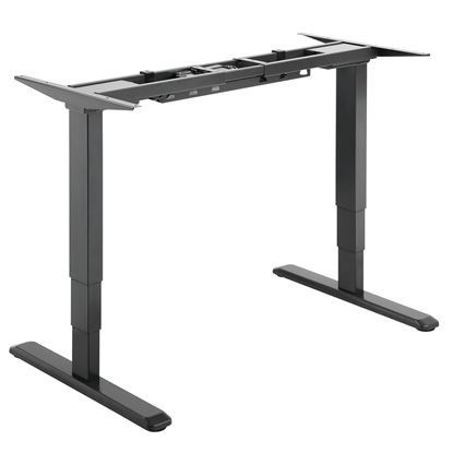 Picture of BRATECK Dual Motor Electric Sit-Stand Desk Frame with 3-Stage