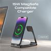 Picture of PROMATE 3-in-1 Ultra-Slim Foldable 15W Magsafe Wireless Charging