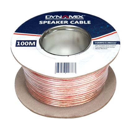 Picture of DYNAMIX 100m 14AWG/2.08mm Speaker Cable, OFC 42/0.25BCx2C,