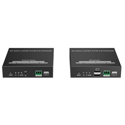 Picture of LENKENG HDMI KVM Extender over Network Cable up to 120m.