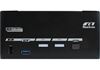Picture of REXTRON 2-Port True 4K Triple Monitor DisplayPort KVM Switch With