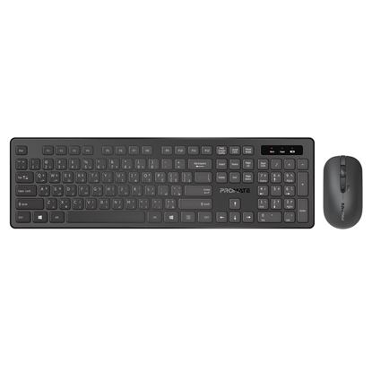 Picture of PROMATE Super Slim Wireless Keyboard & Mouse Combo.