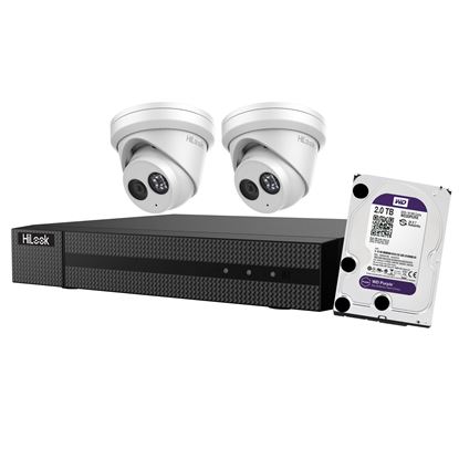 Picture of HILOOK 6MP 4-Channel Surveillance Camera Kit with 2TB HDD.