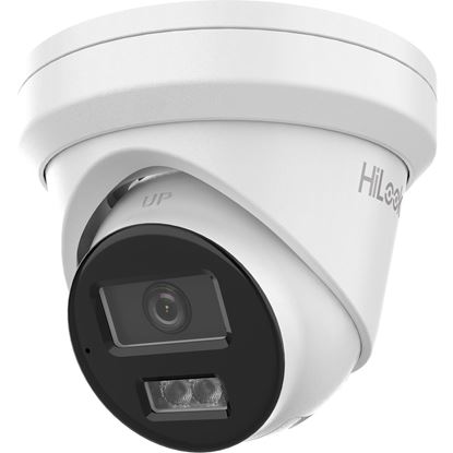 Picture of HILOOK 6MP IP POE Turret Camera with 2.8mm Fixed Lens. H265. Max IR