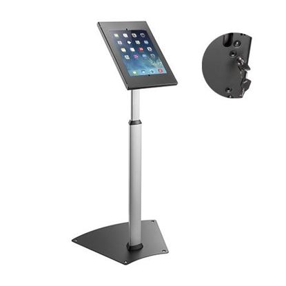 Picture of BRATECK Anti-Theft Height Adjustable Tablet Kiosk Floor Stand
