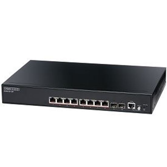 Picture of EDGECORE 8 Port Gigabit PoE+ Web Smart Pro Switch.