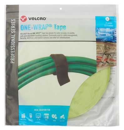 Picture of VELCRO One-Wrap Cable Tie. 12.5mm x 22.8m. Designed for easy cable