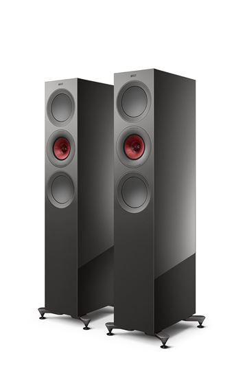 Picture of KEF R7 Meta Floor Standing Speaker. Three-way Bass Reflex.