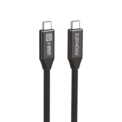Picture of PROMATE 2M USB4 40Gbps Super Speed USB-C Cable. Supports Up ro 240W