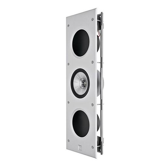 Picture of KEF THX Meta Rectangle In-Wall Speaker with 2x 6.5' (LF), 1x 6.5'