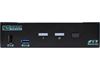 Picture of REXTRON 2 Ports True 4K HDMI KVM Switch With HDCP Engine, USB 3.2,