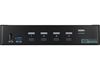 Picture of REXTRON 4 Ports True 4K HDMI KVM Switch With HDCP Engine & 3.5mm