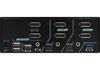 Picture of REXTRON 2 Ports Dual Monitor 8K DisplayPort 1.4 KVM Switch With