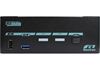 Picture of REXTRON 2 Ports Dual Monitor 8K DisplayPort 1.4 KVM Switch With