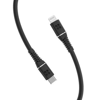 Picture of PROMATE 1.2m 20w MFi PD USB-C to Lightning Connector Cable.