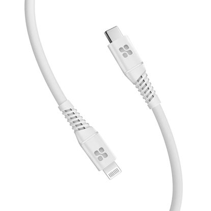 Picture of PROMATE 1.2m 20w MFi PD USB-C to Lightning Connector Cable.