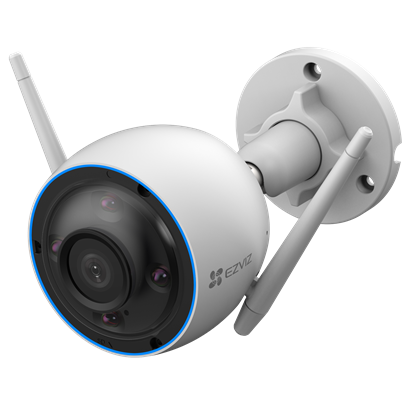 Picture of EZVIZ H3 2K Outdoor WiFi Smart Wired Camera. Colour Night Vision &