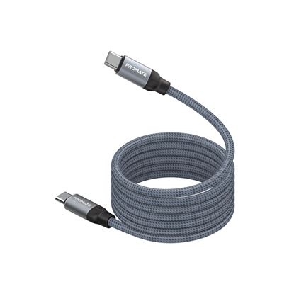 Picture of PROMATE 1.2m USB-C to USB-C Cable with Self Organising Auto Untangle