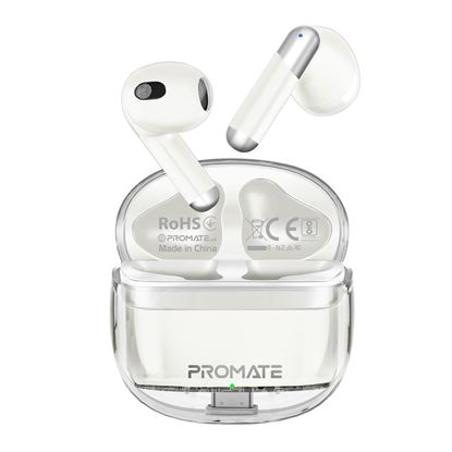 Picture of PROMATE In-Ear HD Bluetooth Earbud with Intellitouch & 300mAh Charging