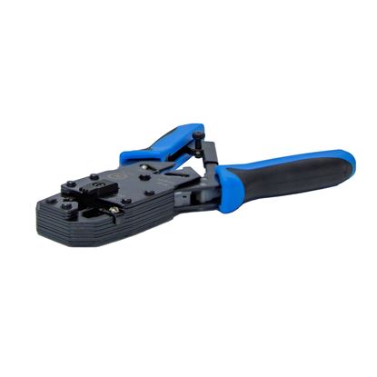 Picture of HANLONG RJ45/RJ12/RJ11R RJ14/DEC Modular Crimping Tool.