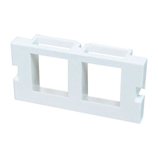 Picture of DYNAMIX 2 Port Keystone Bezel for AVP-3UFP Plate